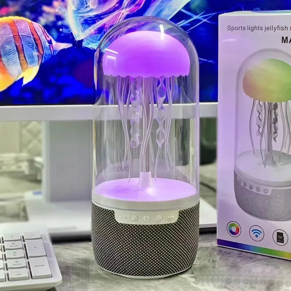 Lámpara LED Medusa Parlante Bluetooth (Multicolor)
