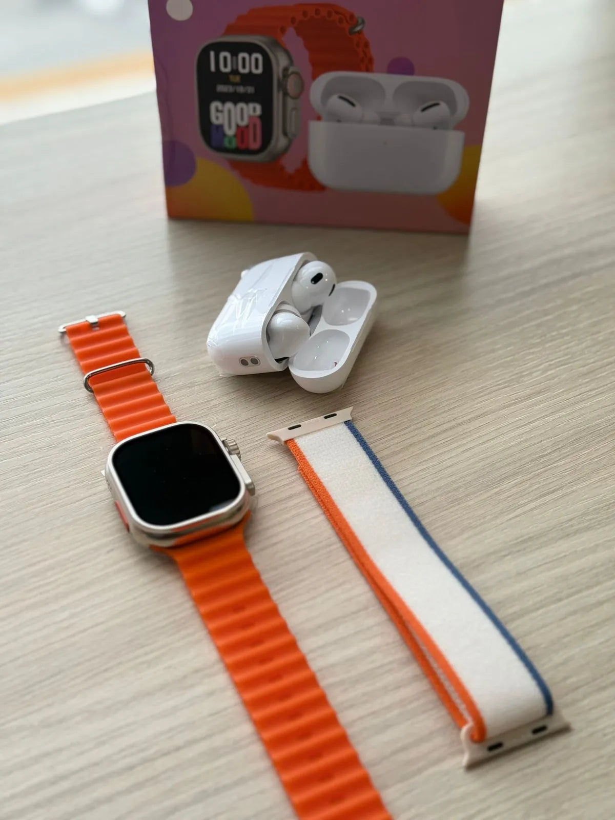 Combo Reloj Smart Watch  + Airpods (Android & Iphone)